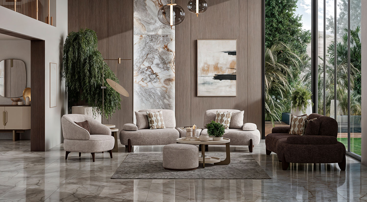 Bring the Warmth of Nature into Your Home with Travertine-Style Furniture